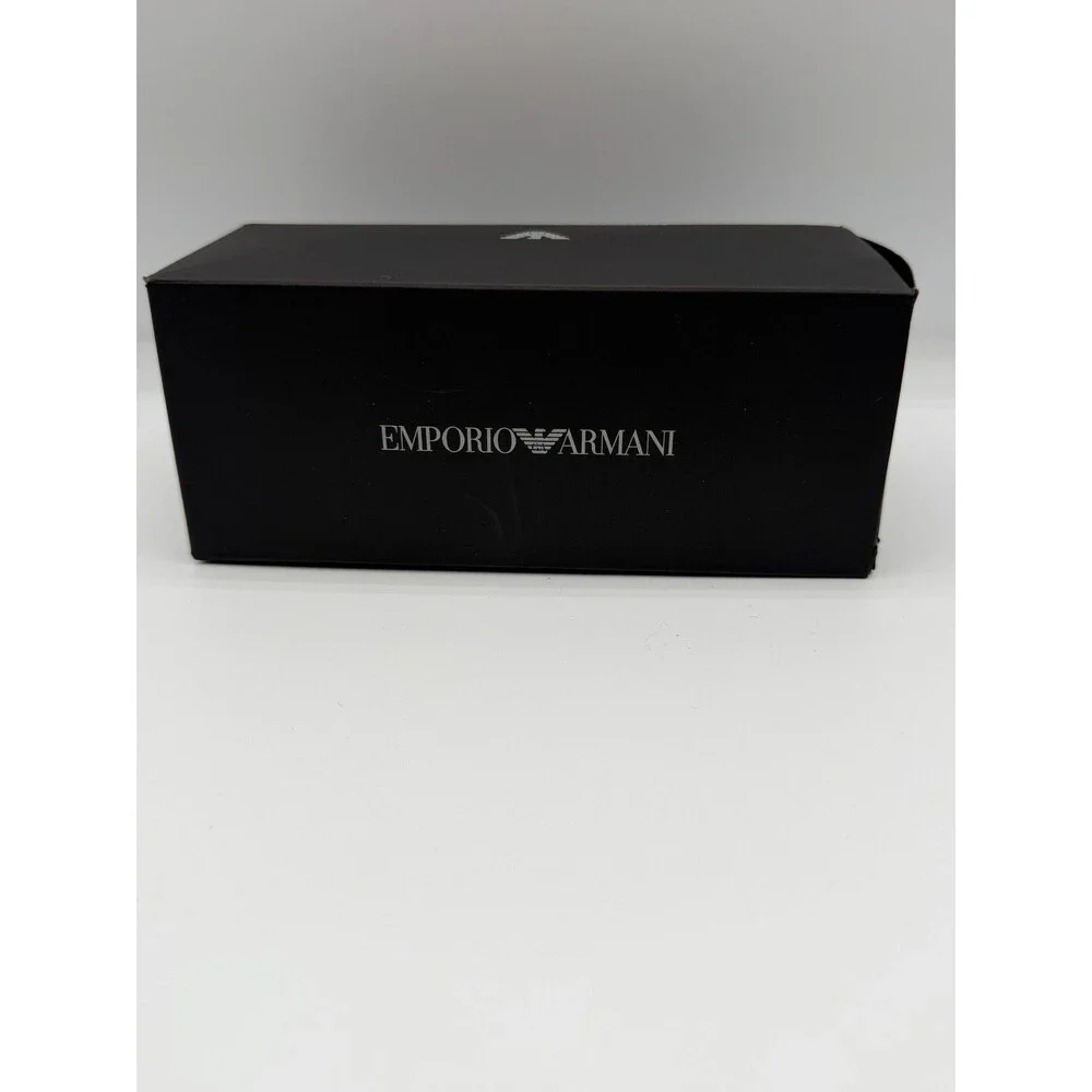 Emporio Armani Sunglasses Eyeglasses Case Box Empty Authentic Black EUC